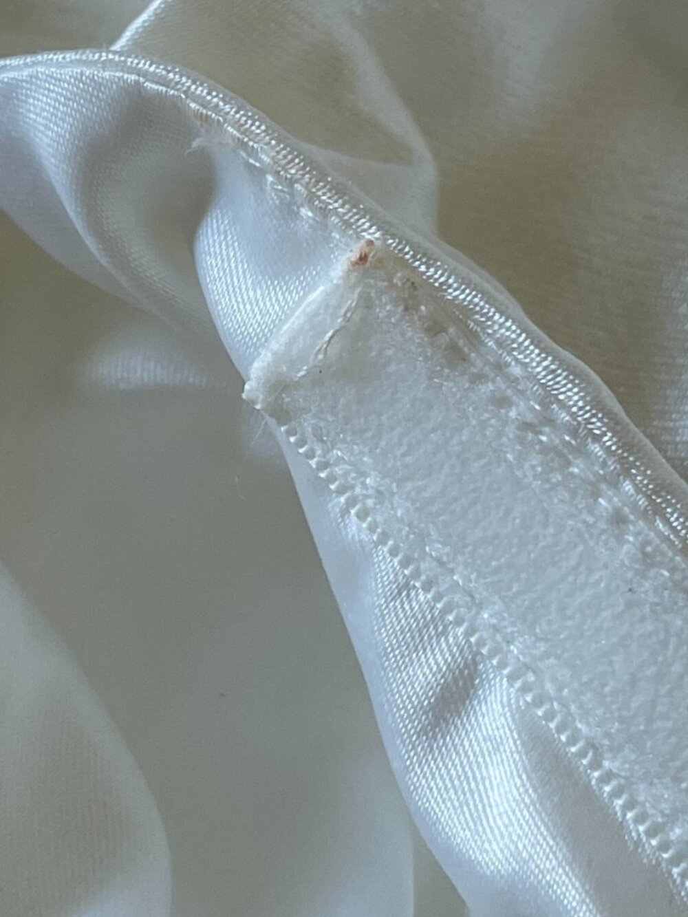 NEW Meshki Blanche Satin Pearl Halter Maxi Dress SZ S Bridal Formal Elegant - Picture 14 of 14
